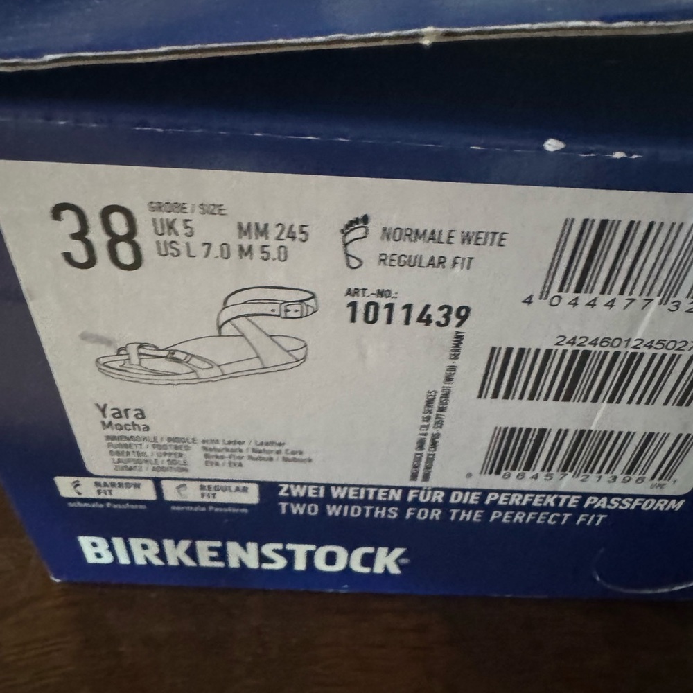 Birkenstock Yara Sandals in Mocha Brown